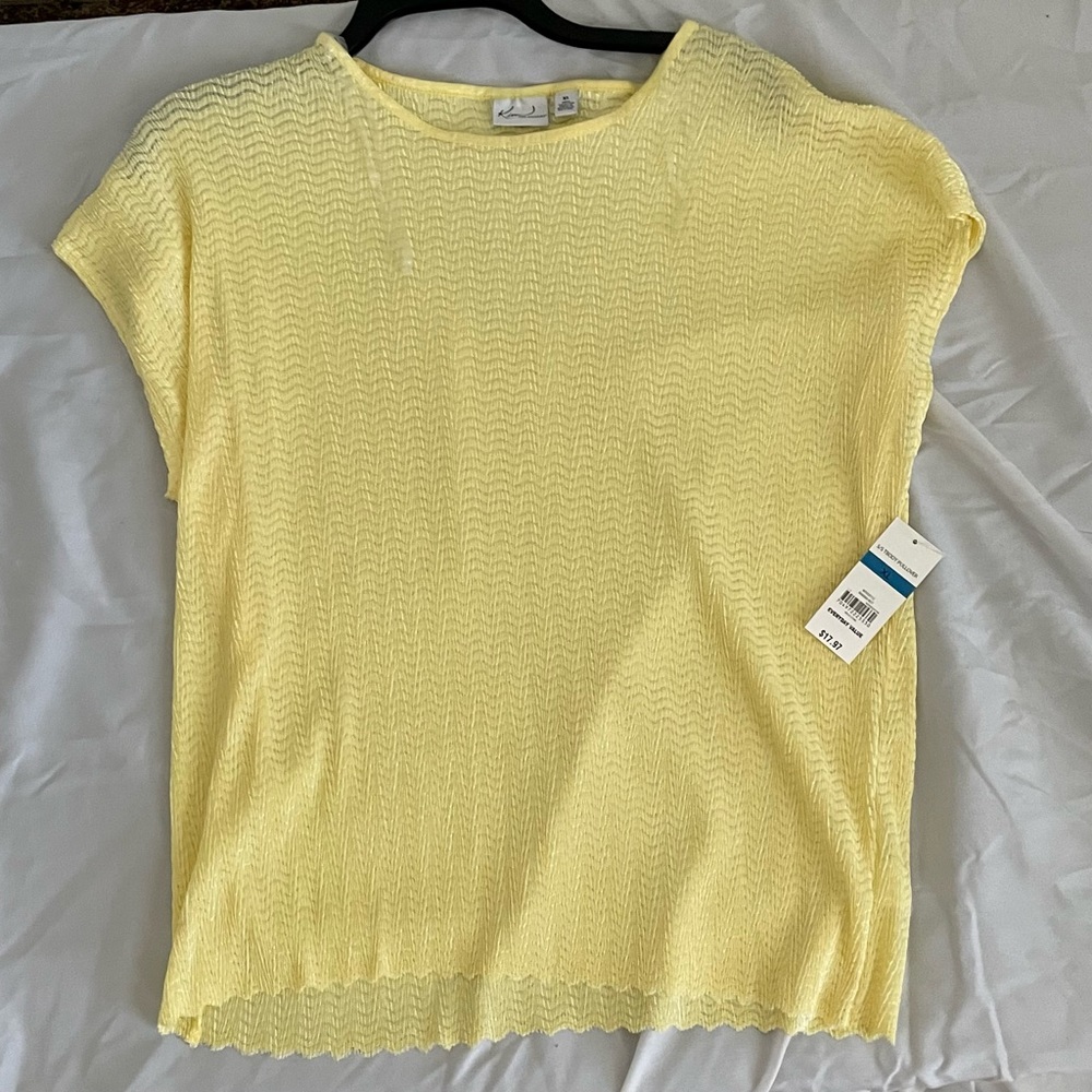 Yellow Kim Roger’s Blouse